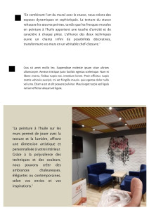 Photo de galerie - Les finitions modernes
