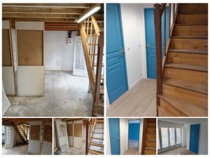 Photo de galerie - Rénovation complète d'un rez de chaussé. 