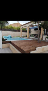 Photo de galerie - Terrasse en pin 
