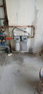 Photo de galerie - -Pose filtre a eau 