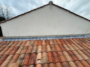 Photo de galerie - Réalisation d’un solin 