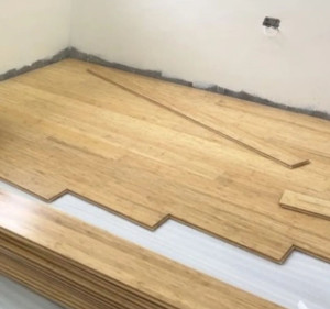 Photo de galerie - Pose de parquet - Revêtement de sol