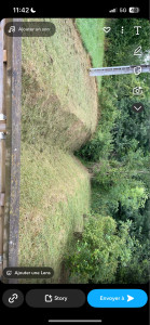 Photo de galerie - Débroussaillage d’un fossé 