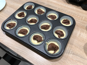 Photo de galerie - Préparation muffins Nutella