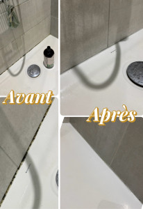 Photo de galerie - Remplacement des joints d’étanchéité en silicone