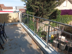 Photo de galerie - Pose de garde corps 