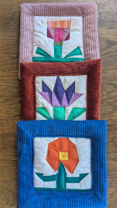 Photo de galerie - Dessous de plat en patchwork 