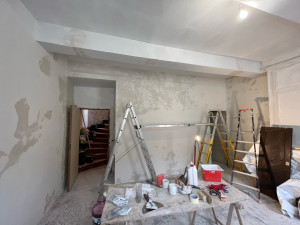 Photo de galerie - Rénovation enduit murs 