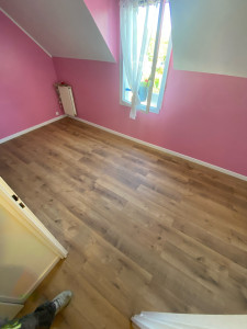 Photo de galerie - Pose de parquet