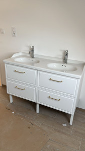 Photo de galerie - Meuble double vasque 