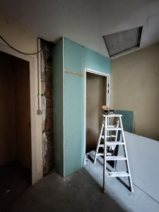 Photo de galerie - Pose d'une porte 