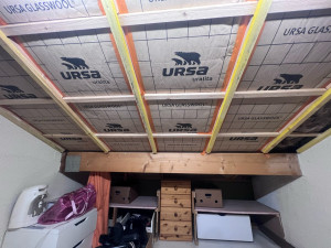 Photo de galerie - Isolation par l'intérieur sous face, mezzanine