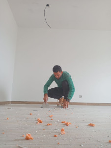 Photo de galerie - Nettoyage après peinture