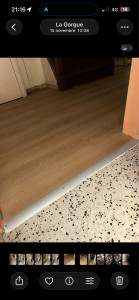 Photo de galerie - Pose de parquet - Revêtement de sol