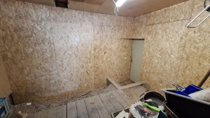 Photo de galerie - Agencement d'un garage en osb 