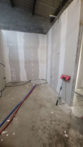 Photo de galerie - Doublage + cloison et joints