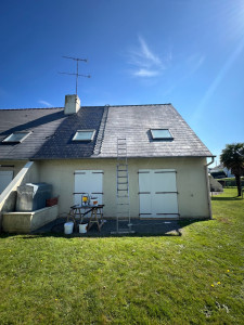 Photo de galerie - Rénovation d'une toiture fibro ciment sur la commune de Marsac sur Don