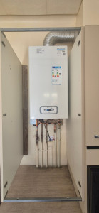 Photo de galerie - Pose chaudiere