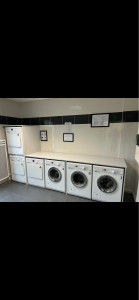 Photo de galerie - Installation d une laverie et habillage 