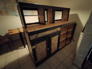 Photo de galerie - Meuble de cuisine sur mesure finalisé 