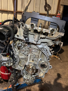 Photo de galerie - Changement chaîne de distribution sur mini essence