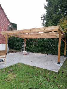 Photo de galerie - Montage carport 