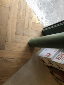 Photo de galerie - Pose de parquet - Revêtement de sol