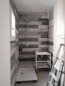 Photo de galerie - Création du douche 