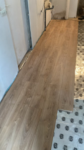 Photo de galerie - Pose de parquet - Revêtement de sol