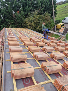 Photo de galerie - Réfection de couverture 