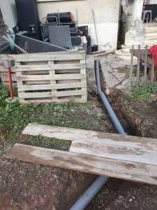 Photo de galerie - Remplacement réseaux eau pluviales