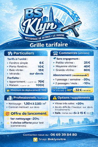 Photo de galerie - Mes Tarifs