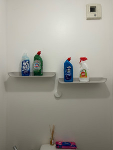 Photo de galerie - Montage étagère wc
