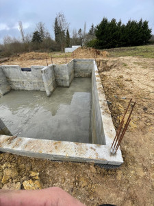 Photo de galerie - Coulage de dalle