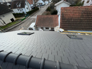 Photo de galerie - Réalisations du toit plus pose de Velux