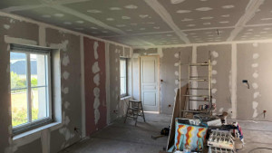 Photo de galerie - Plâtrerie - Murs - Plafonds