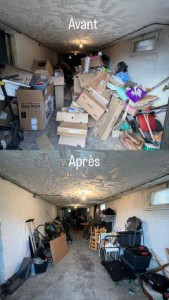 Photo de galerie - Débarras d’un garage