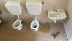 Photo de galerie - Pose sanitaire 