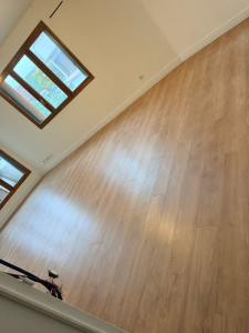 Photo de galerie - Pose du parquet certifié