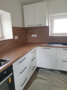 Photo de galerie - Montage cuisine complète plus crédence 