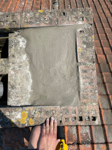 Photo de galerie - Fermeture d’anciennes cheminée. 