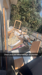 Photo de galerie - évacuation fin de chantier