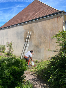 Photo de galerie - Nettoyage de façade AVANT 