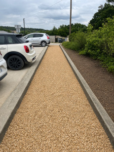 Photo de galerie - Allée en 6/20 jaune 