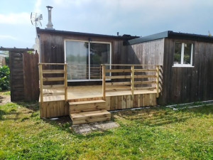 Photo de galerie - Réfection d'une terrasse et d'un garde corps ( après)