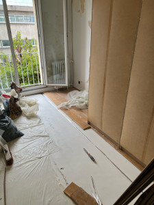 Photo de galerie - Pose de parquet - Revêtement de sol