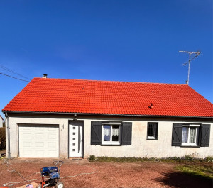 Photo de galerie - Mise en peinture de la toiture 