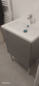 Photo de galerie - Monter meuble vasque 