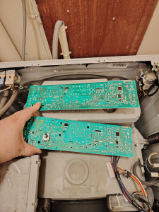 Photo de galerie - Remplacement carte de contrôle machine à laver 