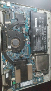 Photo de galerie - Demontage nettoyage système